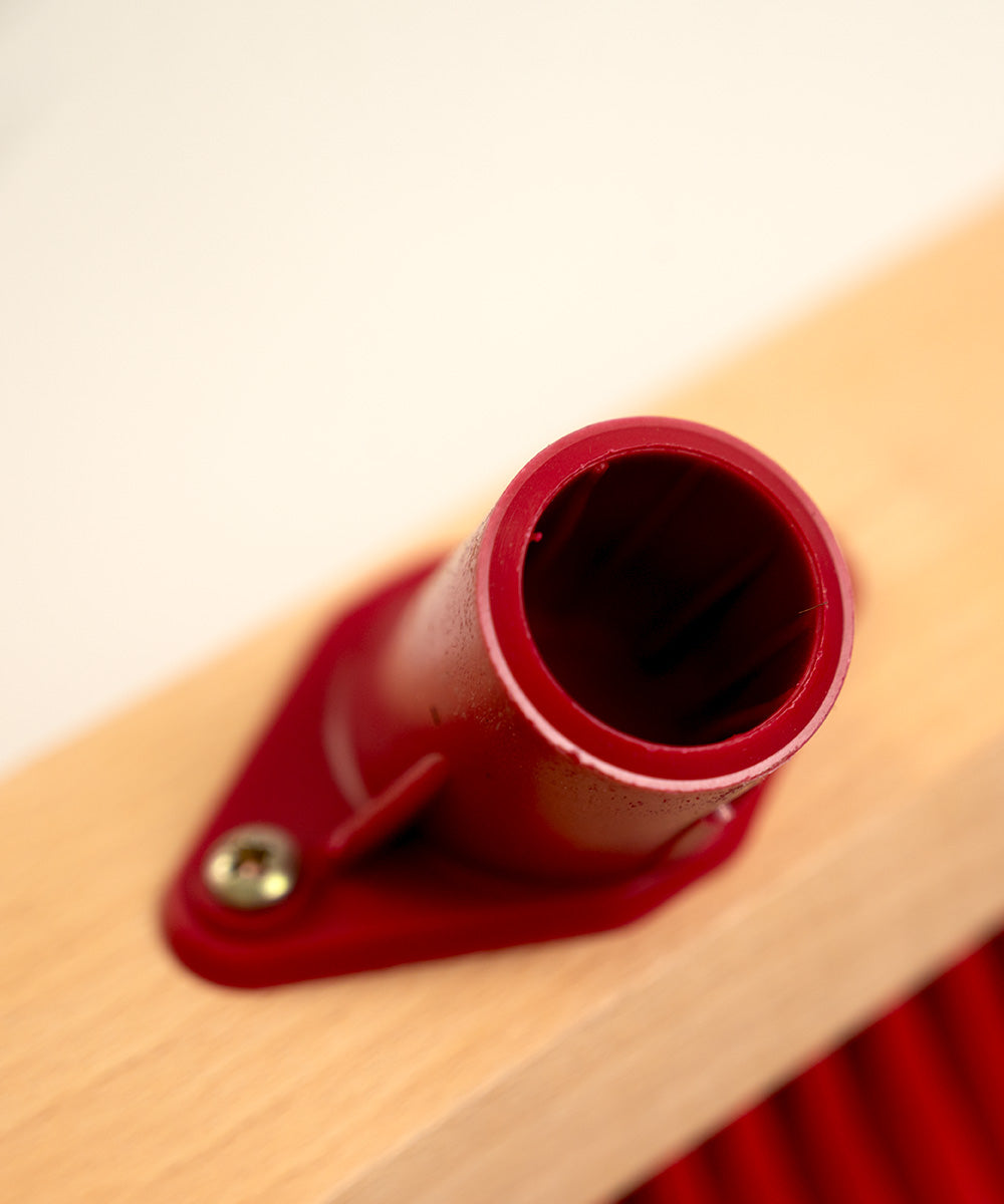 Finest by Hillbrush Household Wooden Broom With Socket & Handle - Stiff